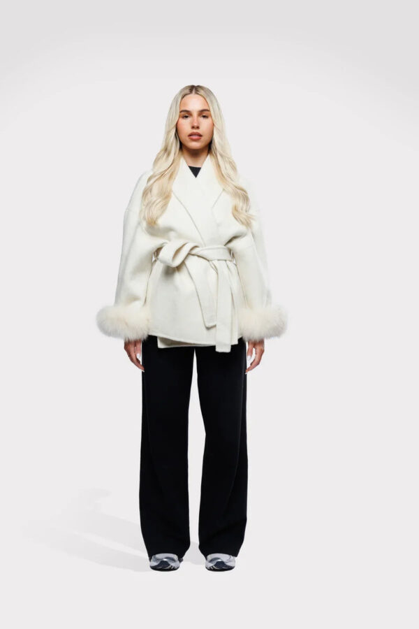 Melbourne Luxe Wrap Coat - Image 4