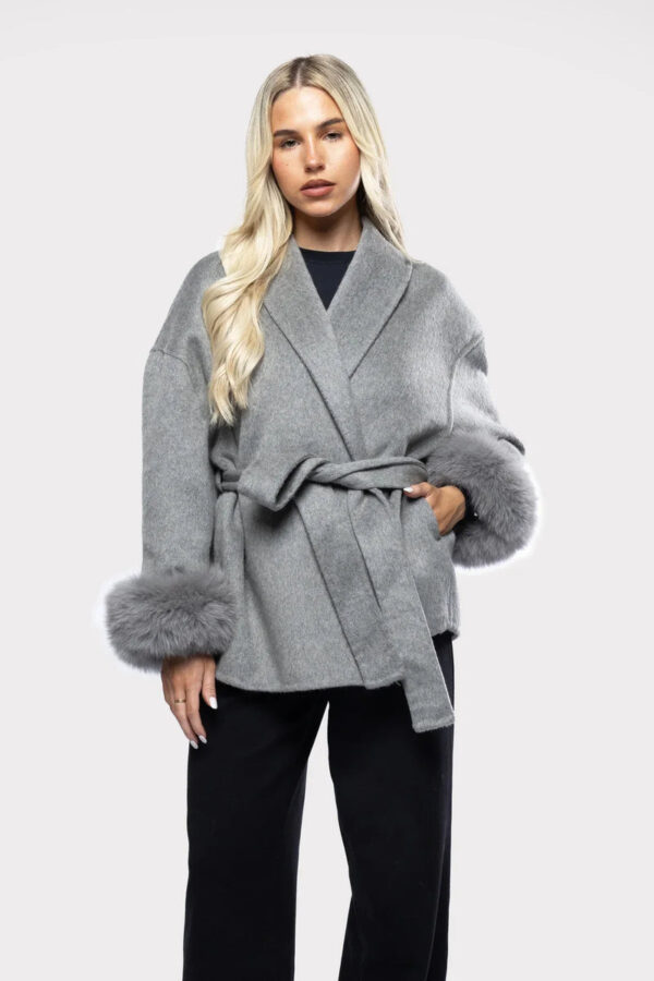 Melbourne Luxe Wrap Coat - Image 2