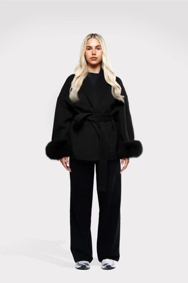 Melbourne Luxe Wrap Coat - Image 3