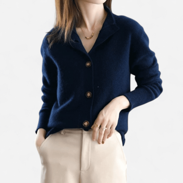 Cashmere knit cardigan - Image 4